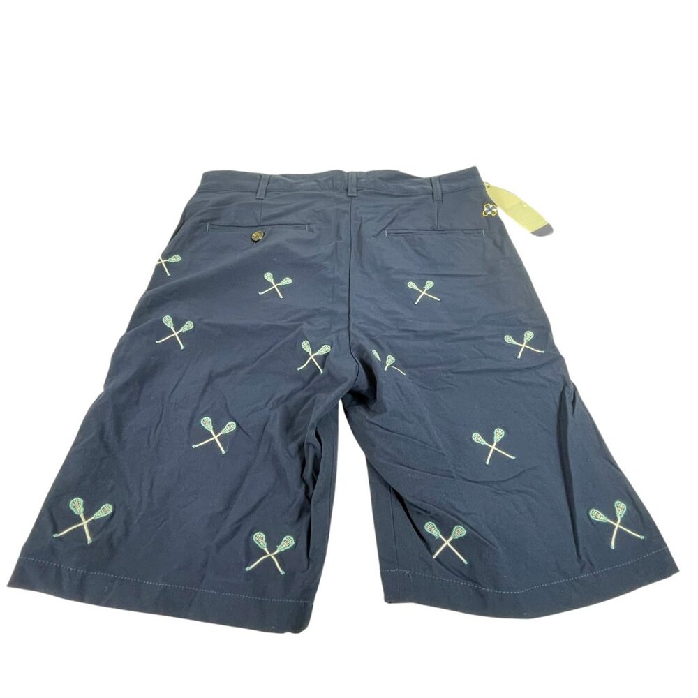 Castaway Nantucket Shorts Sz 28 Mens Blue Pockets Performance Golf Lacrosse - Picture 3 of 7